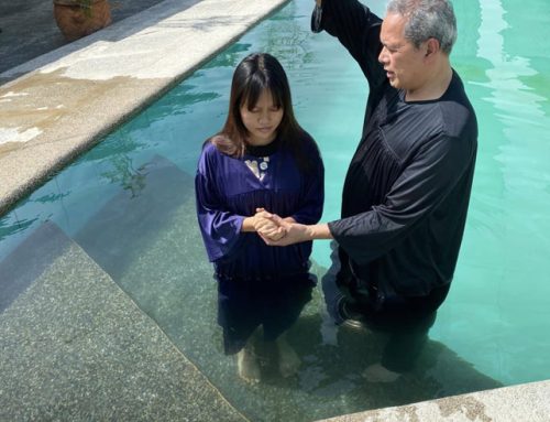 Tres almas bautizados ayer en Pura, Filipinas
